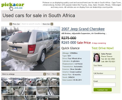 Clear and easy to use interfaces ensure clients get maximum information about the cars for sale. Dealer stock is fast to upload and very simple to manage.