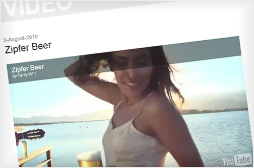 YouTube integration allows the client to embed videos for users to view.