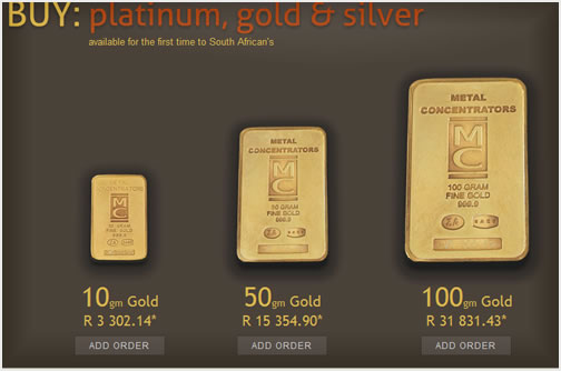 Products and prices are clearly displayed, pricing being populated from a live XML feed that update every five minutes.