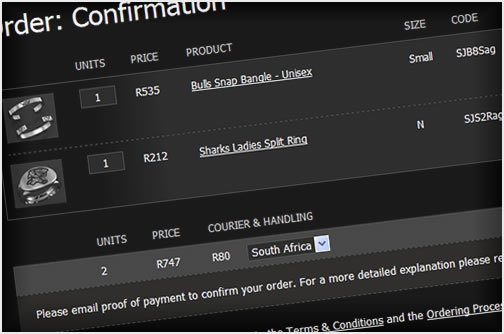 Order confirmations allow customers to easily manage products that they've added to their shopping cart.